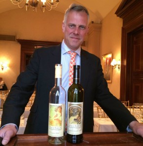 Rudiger Eilers, The Sommelier Society of America with Moravian wines